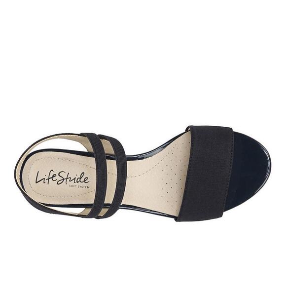 Lifestride Women's Yolo Wedge Sandals SZ 9 - Picture 4 of 7